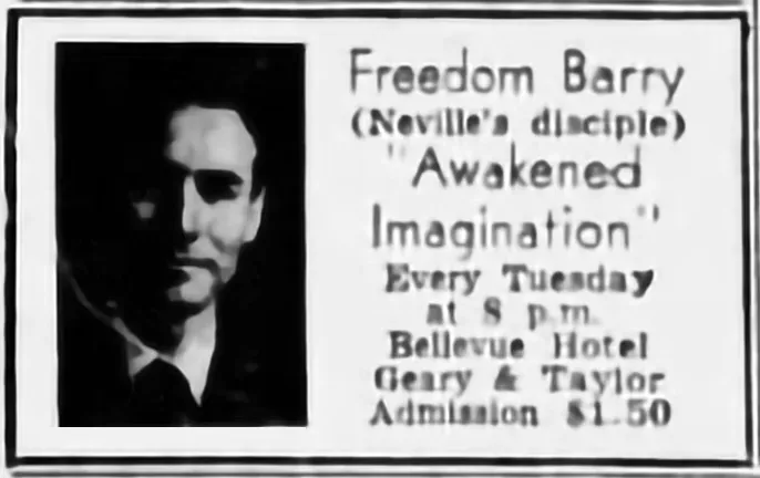 Neville Goddard Research: Freedom Barry: Una biografía de Tirza Ericson Post feature image