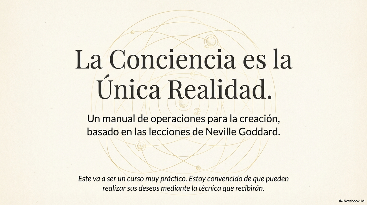 La Conciencia Como Unica Realidad Post feature image